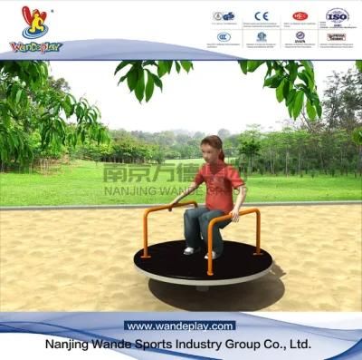 Amusement Park Kids Toy Children Playground Equipment Outdoor Turntable for Wd-050415