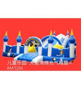 Inflatable Slide Obstacle Course Playground for Sale