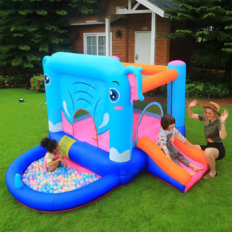 Outdoor Sporting Inflatable Bouncer with Slide and Pool