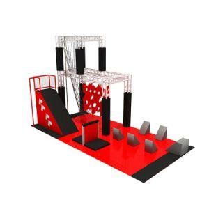 Factory Promotion Small Red Professional Kids Ninja Course for Sale