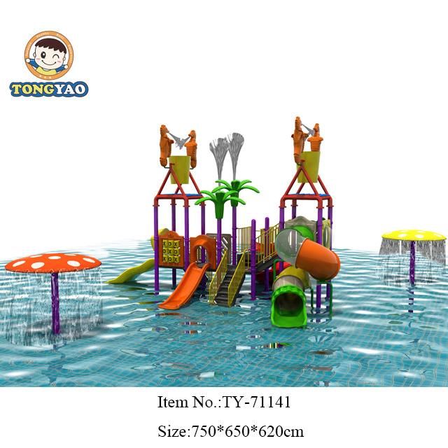 Amusement Park Swimming Pool Colorful Multifunctional Water Park
