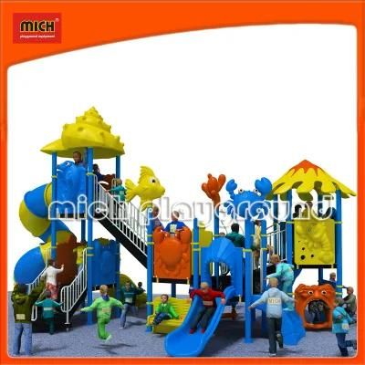 Ocean Themed UV Resistant Galvanized Steel Outdoor Kids Playground (5231B)