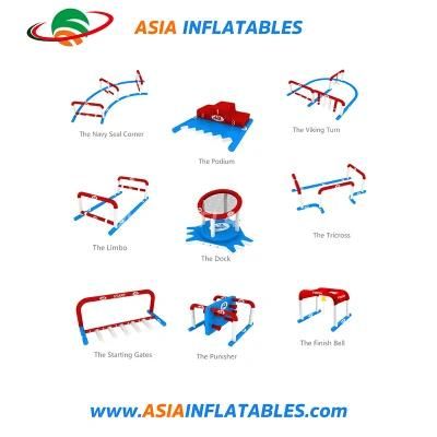 Inflatable Water Games Pool Equipment, Floating Inflatable Sup Obstacle