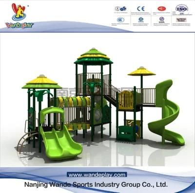 Outdoor Kids Slide Playground Amusement Park Structure Plastic Kids House