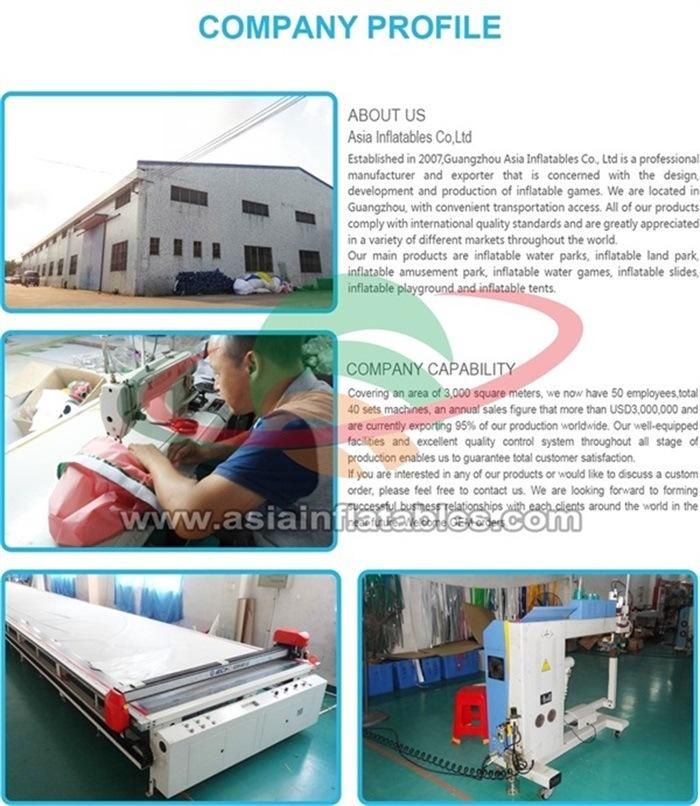 Inflatable Water Playground Floating Aqua Park for Lake