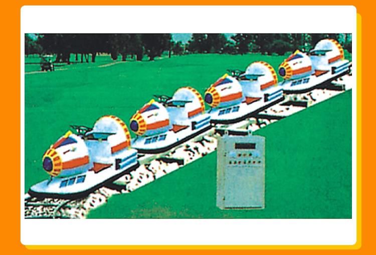 Customized 8 Seats Kids Amusement Park Rides Dlectric Tourist Ride Track Train (KL6002)