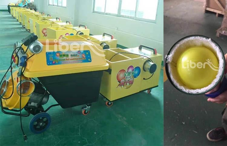 Amusement Park Fast Ball Cleaning Machine for Indoor Playground