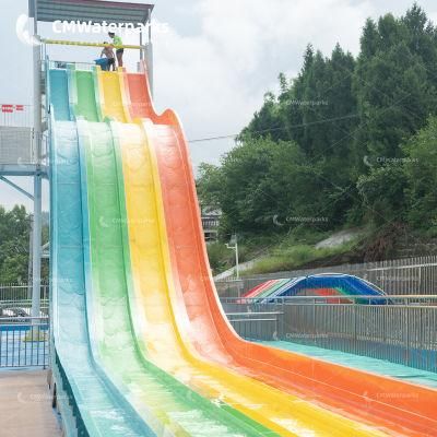 New Arrival Water Park Equipment Fiberglass Water Slide Amusement Park for Adults