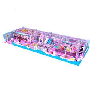 Kids Lovely Plastic Slide Indoor Playground