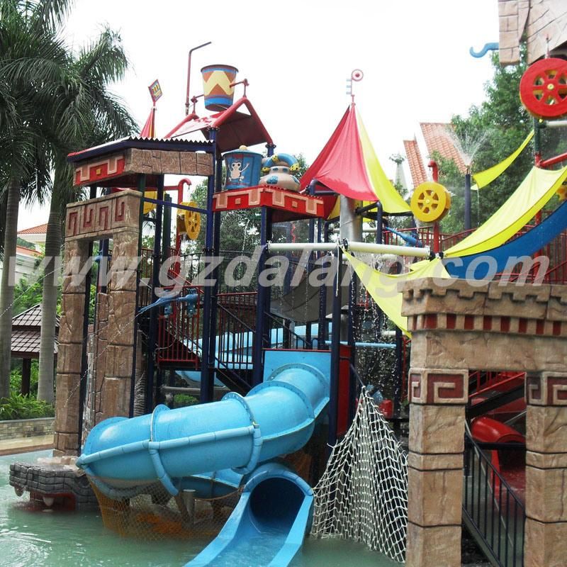 Fiberglass & Iron Maya Paradise Aqua House