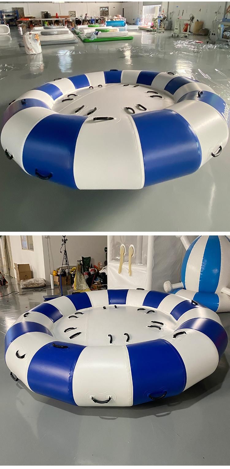 Inflatable Water Saturn Disco Boat for Water Games