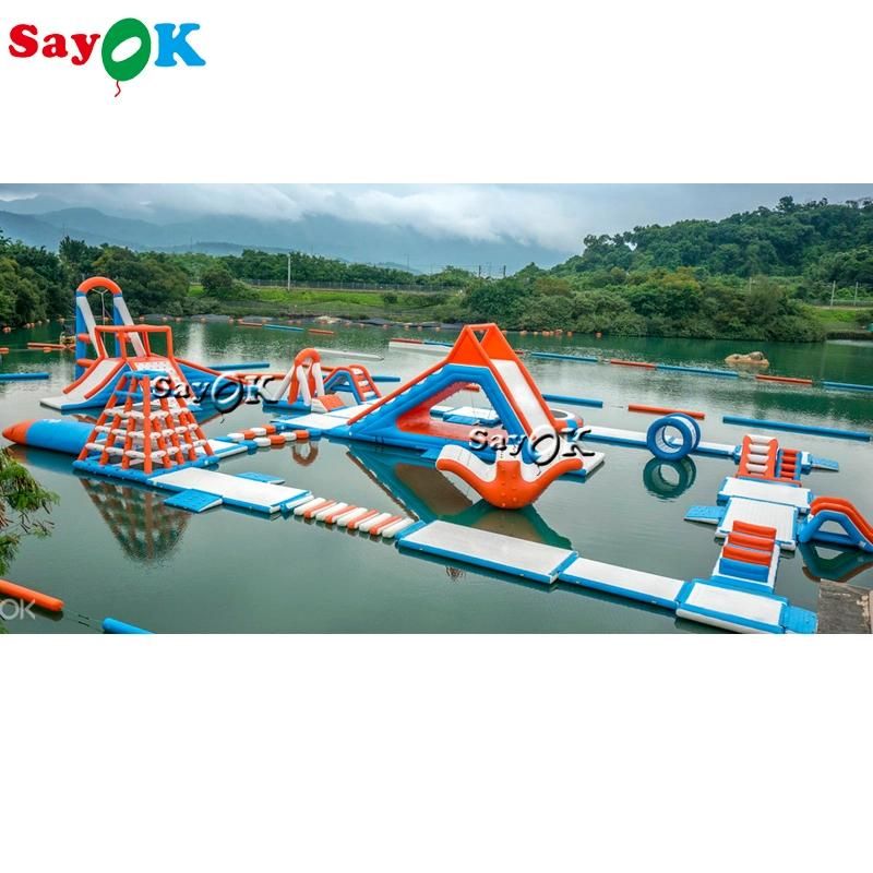 Commercial Factory Price Inflatable Water Floating Theme Park Games
