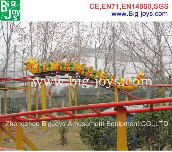 Amusement Park Worm Mini Roller Coaster Ride for Sale (BJ-AR11)