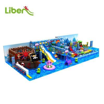 Private Ship Ocean Theme Children Indoor Playground Equipment