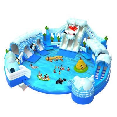 Safe and High Quality Large Inflatable Water Park for Kids and Adults