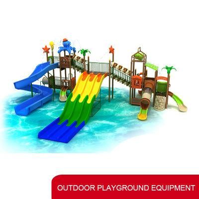 ISO/CE Plastic Play Ground System Children Toys Water Park Game Slide Amusement Park Playsets Outdoor Playground Equipment for Kids