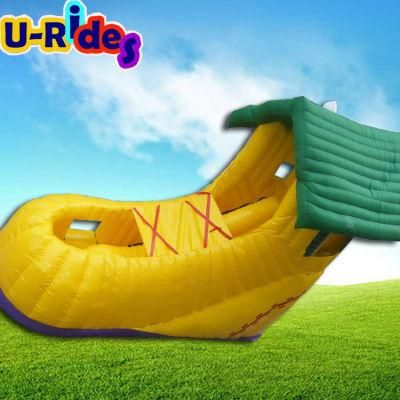 New Design Shoe-shape Inflatable Slide Inflatable Bouncer Slide For Advertising