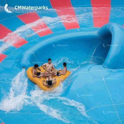 Big Fiberglass Bowl Slide for Water Park Playground