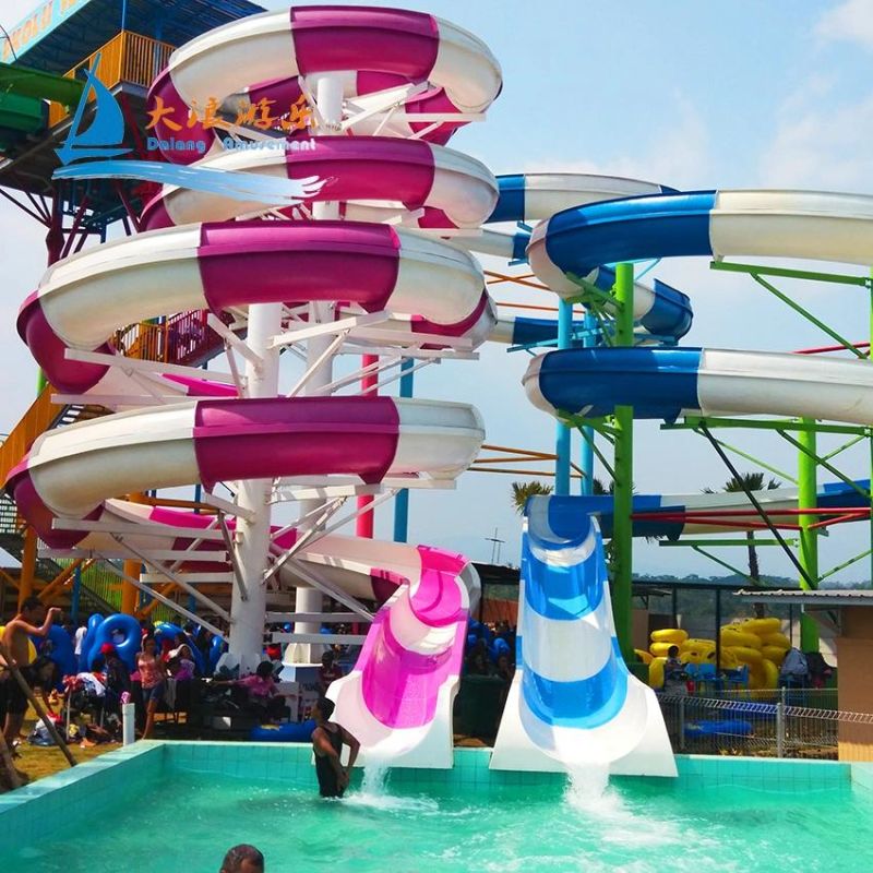 Water Park Equipment for Water Spiral Slide (DL-91602)