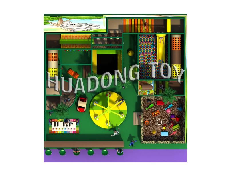 2018 Professional Colorful New Indoor Playground