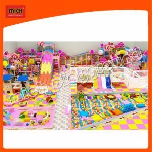 Mich Candy Theme Soft Play with Rainbow Slide