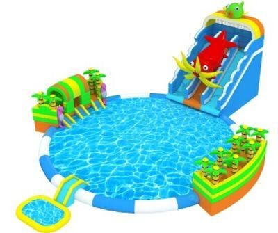 Ocean Theme Inflatable Aqua Park Water Sports Game for Outdoor