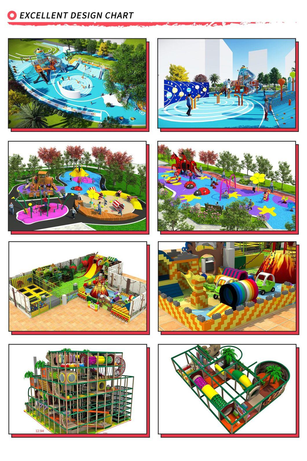 Chinoiserie Series Outdoor Amusement Equipment Big Children Playground