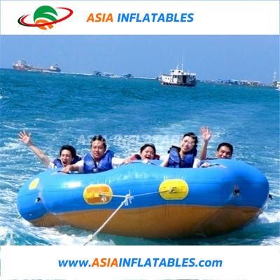 Inflatable Donut Boats for 4 Persons, Inflatabel Towable Water Donut Boats