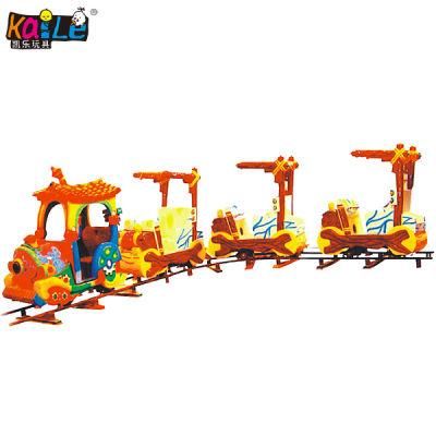 Shopping Mall Indoor Outdoor Kids Amusement Park Rides Electric Tourist Track Train (KL6030)