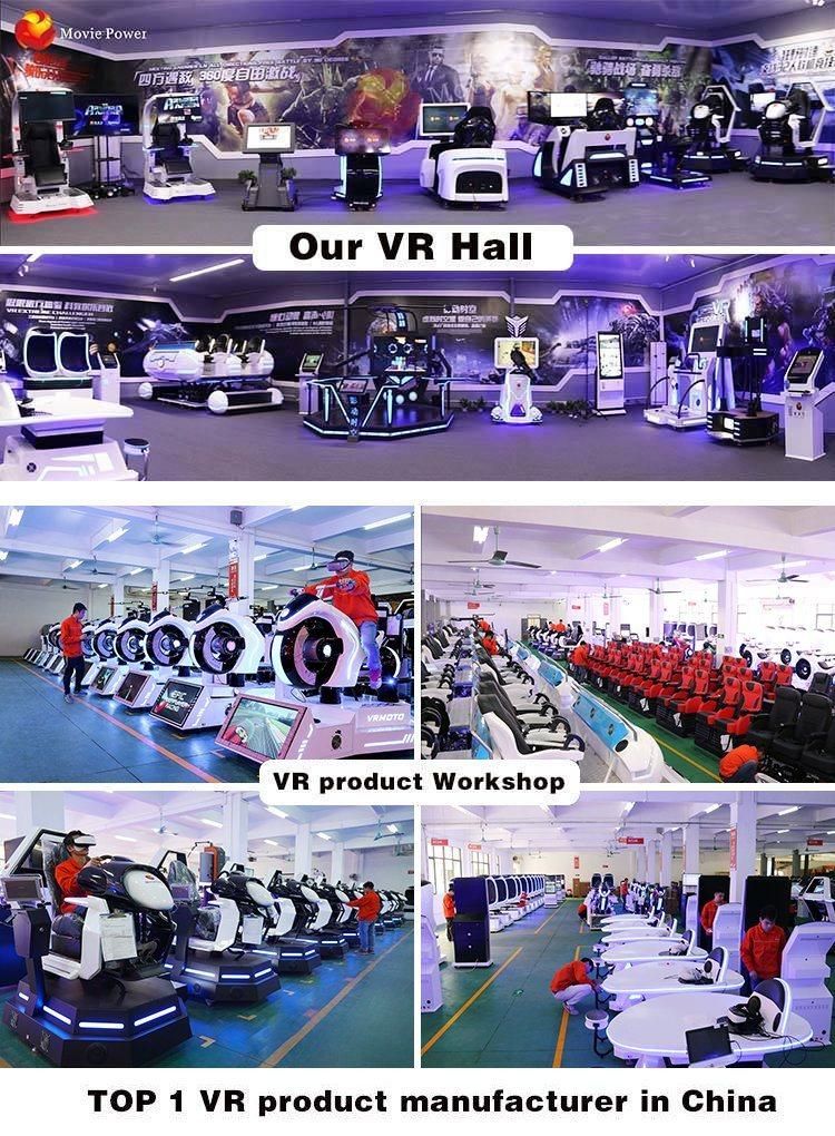 Coin Operated Vr Ride Virtual Reality Slide Game Machine Simulator