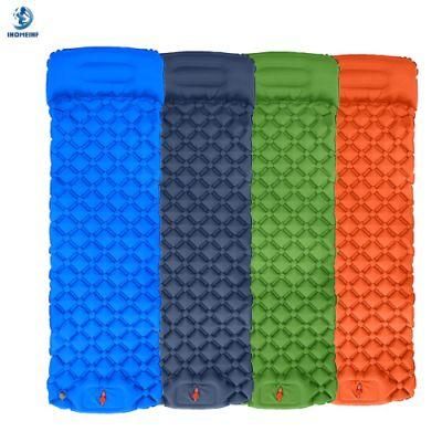 2022 Hot Selling Inflatable Camping Inflatable Mattress with Pllow PVC Large Inflatable Car Bed