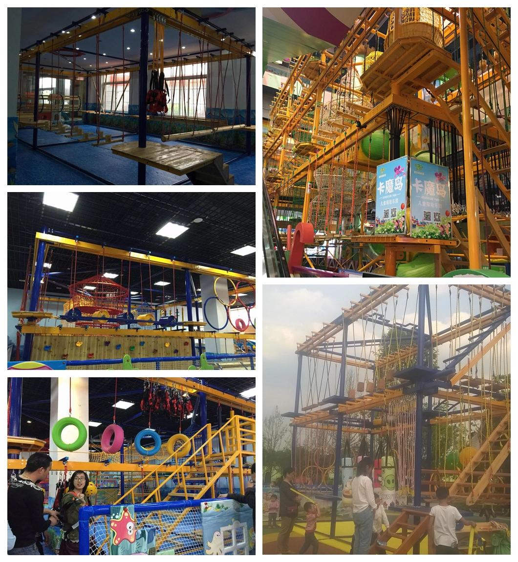 New Outdoor Park Adventure Climbing Equipment Indoor Square Kids Playground