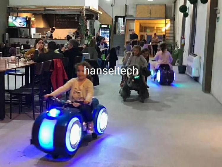 Hansel Latest Shopping Mall Ride on Entertainment Motorcycle Electric