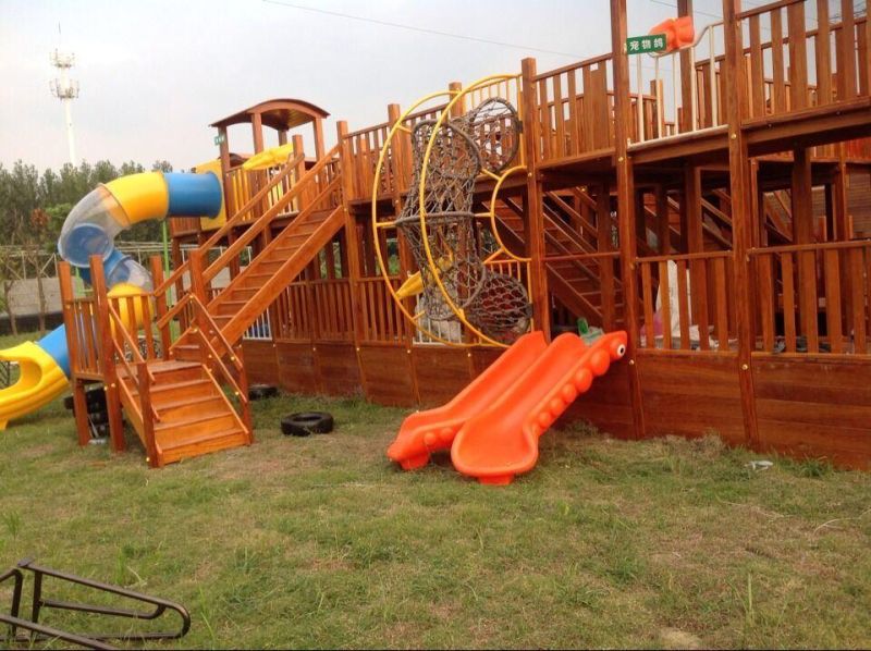Fun and Fashion Wooden House Climbing for Kids (TY-1908601)