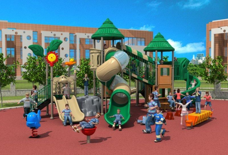 Hot Sale Preschool Safety Outdoor Playground Equipment