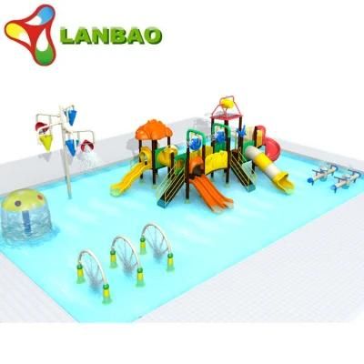 Kindergarten Playground Equipment Plastic Water Park Equipment Playground Outdoor