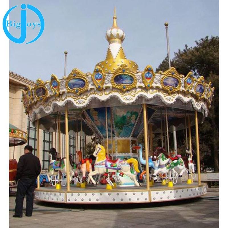 The Most Fun Amusement Park Equipment Merry Go Round Carousel for Sale