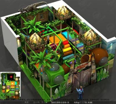 Latest Jungle Theme Kids Indoor Playground (TY-170510-4)