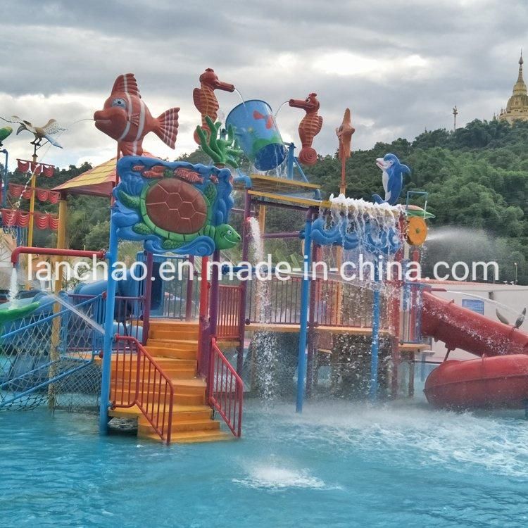 Attraction Water Park with Spray Games for Family