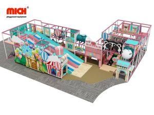 Mich Funny Kids Indoor Soft Playground with Donut Slide