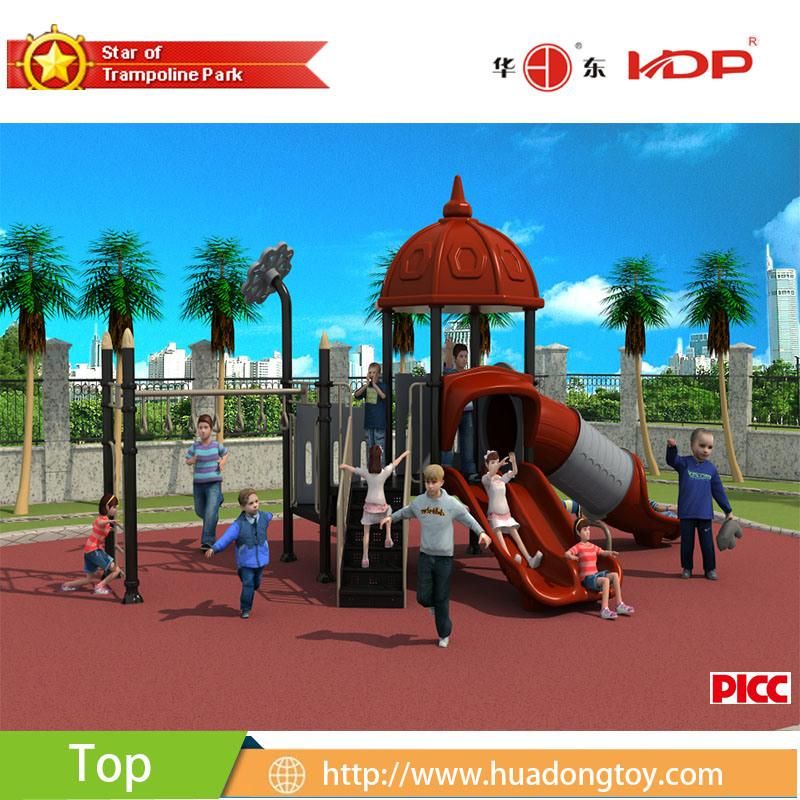 Large Kids Plastic Castle Outdoor Playground for Park