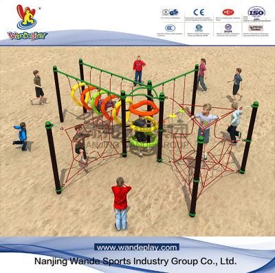 Wandeplay Amusement Park Net Climbing Children Outdoor Playground Equipment with Wd-Sw0209