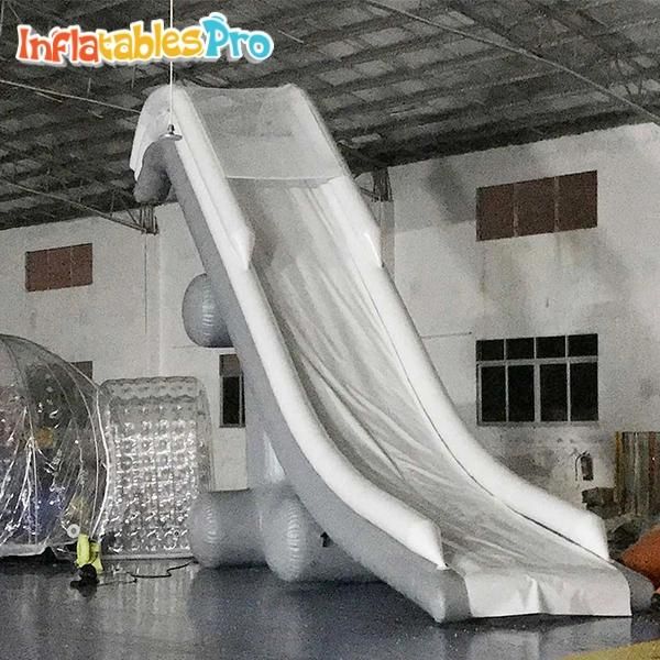 Huge Inflatable Lake Splash Island Water Slide Toy