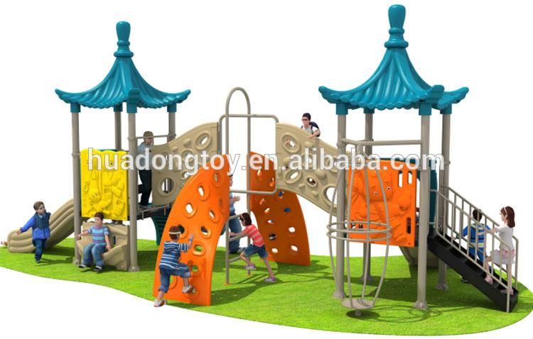 Children′s Popular Combination Plastic Outdoor Playground Slide for Sale