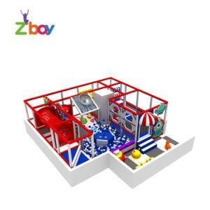 Large Children Amusement Park Soft Play Indoor Playground Equipment with Plastic Ball Pool