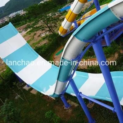Outdoor Water Playground Amusement Park Gyration Slides
