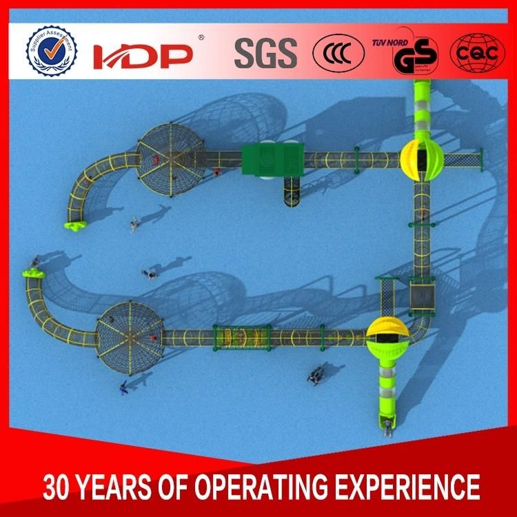 Hot Selling Kids′ Toys Outdoor Adventure Playground Equipment, Braided Rope Nets