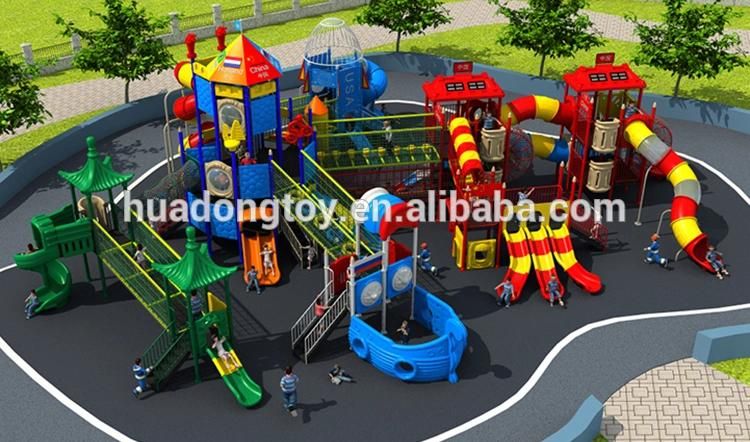 Children Plastic Outdoor Playground Slides