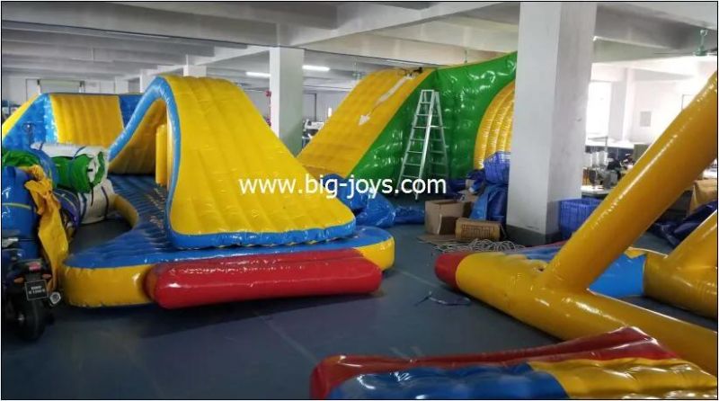 Customized Inflatable Floating Water Park Equipment Giant Inflatable Water Games for Adult