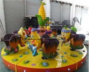 Fruit Party Revolving Cup Kiddie Ride for Amusement Park